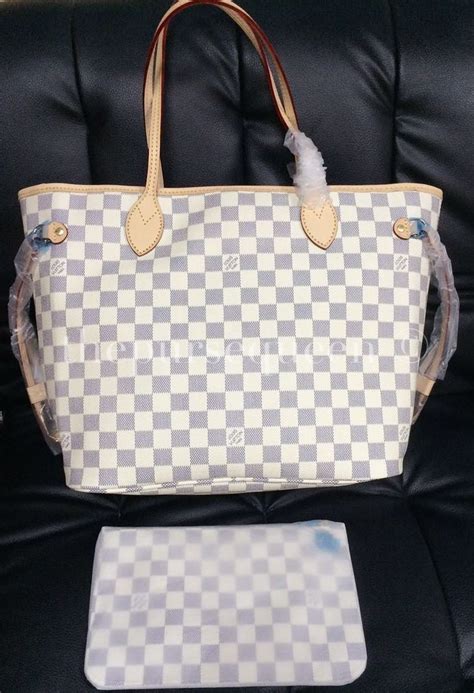 louis vuitton neverfull azur fake|false neverfull bags.